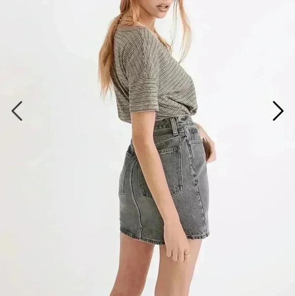 Madewell Rigid Denim A-Line - Picture 4 of 6